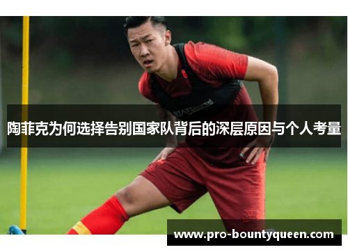 陶菲克为何选择告别国家队背后的深层原因与个人考量 陶菲克为何选择告别国家队背后的深层原因与个人考量
